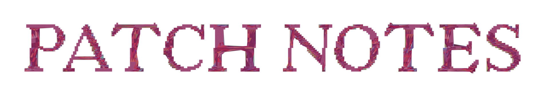 my render of some fancy glittering pink text saying 