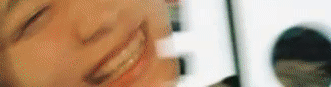 a gif showing an animation of letters typing out the title of the music video.